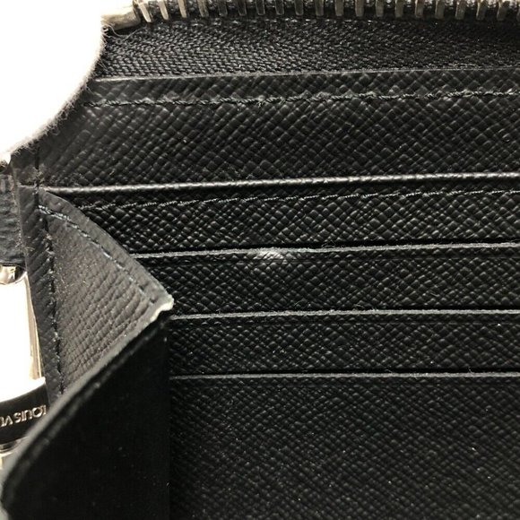 LOUIS VUITTON N60379 Damier Graphite Zippy Dragonnes L-shaped wallet with strap - Picture 8 of 11